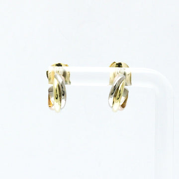 CARTIER Trinity De  No Stone Pink Gold [18K],White Gold [18K],Yellow Gold [18K] Hoop Earrings Gold
