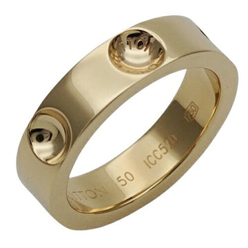 LOUIS VUITTON Ring for Women, 750YG Petite Bourg Empreinte Yellow Gold