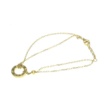 CARTIER Love Circle Bracelet B6038300 Yellow Gold [18K] Diamond Charm Bracelet Carat/0.03 Gold