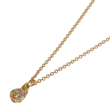 TIFFANY teardrop diamond necklace, 18k yellow gold, for women, &Co.