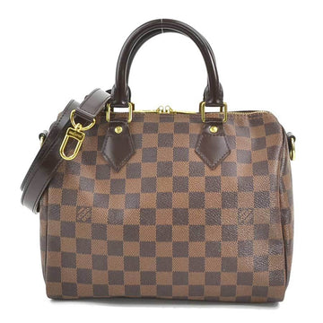 LOUIS VUITTON Handbag Shoulder Bag Damier Speedy Bandouliere 25 Canvas Brown Women's N41368