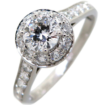 VAN CLEEF & ARPELS #49 0.32ct Diamond Icone Ladies Ring VCARG33200 Pt950 Platinum Size 8.5