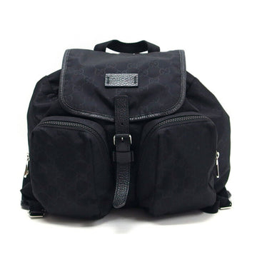 GUCCI GG Nylon Backpack Black 510343