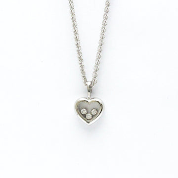CHOPARD Happy Diamonds Heart 79/4611 White Gold [18K] Diamond Men,Women Pendant Necklace