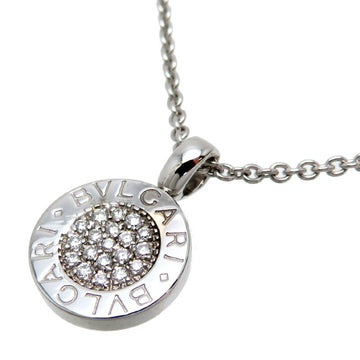 BVLGARI 750WG Diamond Necklace for Women and Men in 750 White Gold