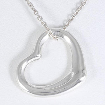 TIFFANY Heart Silver Necklace Total weight approx. 5.8g 40cm