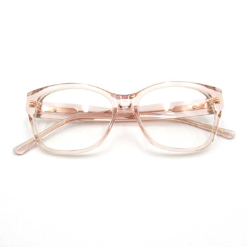 JIMMY CHOO Date Glasses Glasses Frame Pink Plastic 371 FWM[53]