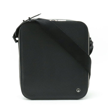 DUNHILL MICRO D-EIGHT shoulder bag PVC leather black L3H461A