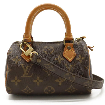 LOUIS VUITTON Monogram Speedy Handbag Bag Pouch Shoulder M41534