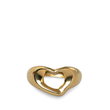 TIFFANY Heart Ring, 18K Yellow Gold, Women's, &Co.