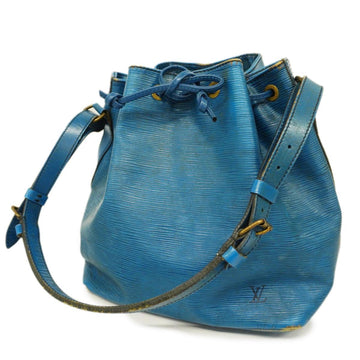 LOUIS VUITTON Shoulder Bag Epi Petit Noe M44105 Toledo Blue Ladies