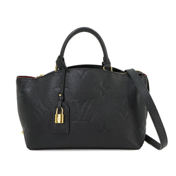 LOUIS VUITTON Monogram Emprene Petit Palais PM 2way Hand Shoulder Bag Leather Noir M58916 RFID