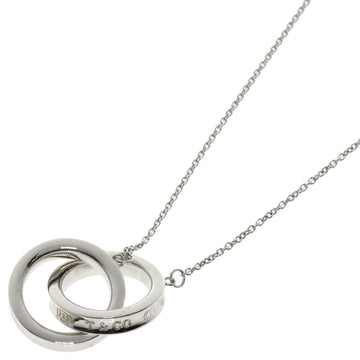 TIFFANY & Co. Interlocking Necklace Silver Women's