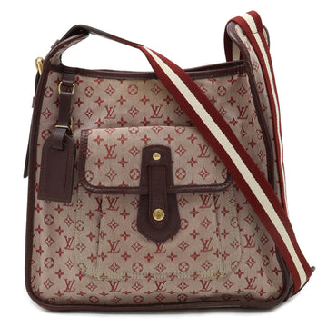 LOUIS VUITTON Monogram Bouzas Marie Kate Shoulder Bag Canvas Leather Sleeve Cherry M92321