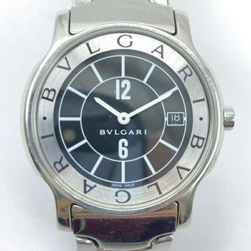 BVLGARI ST35S Solotempo Date Wristwatch Quartz