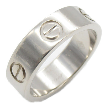 CARTIER love ring Ring Silver K18WG[WhiteGold] Silver