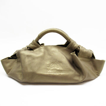 LOEWE Handbag Nappa Aire Leather Gold Women's
