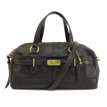 COACH 17803 Reese Satchel Handbag Leather Women's