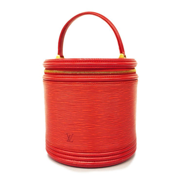 LOUIS VUITTON Handbag Epi Cannes M48037 Castilian Red Ladies