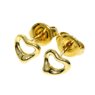 TIFFANY Heart Earrings, 18K Yellow Gold, Women's, &Co.