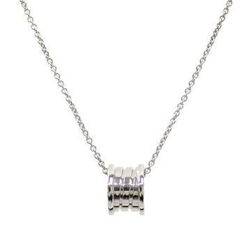 BVLGARI Bulgari B-Zero1 Necklace for Women, K18WG, 12.1g, 18K White Gold, 750 B-ZERO1