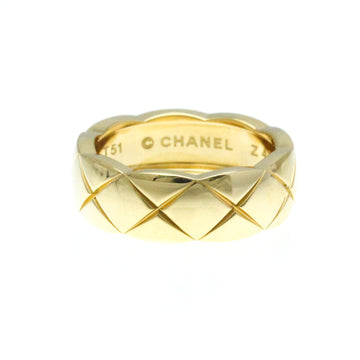 CHANEL Coco Crush Ring Yellow Gold [18K] Fashion No Stone Band Ring Gold