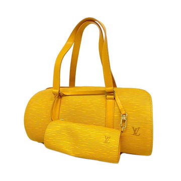 LOUIS VUITTON Handbag Epi Souflot M52229 Jaune Ladies