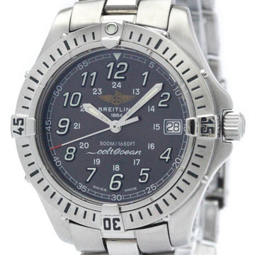 BREITLINGPolished  Colt Ocean Stainless Steel Quartz Mens Watch A64350 BF569962