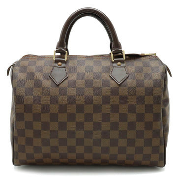 LOUIS VUITTON Damier Speedy 30 Handbag Boston Bag N41531