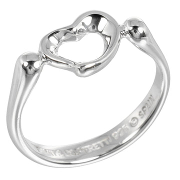 TIFFANY & Co. Heart Ring, Size 10, Silver 925, Approx. 0.9 oz [2.52 g], I132724081