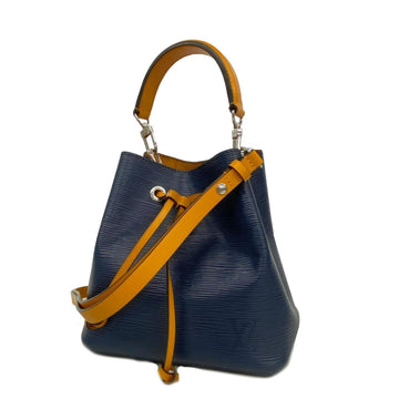 LOUIS VUITTON Handbag Epi NeoNoe BB M53610 Indigo Saffron Ladies