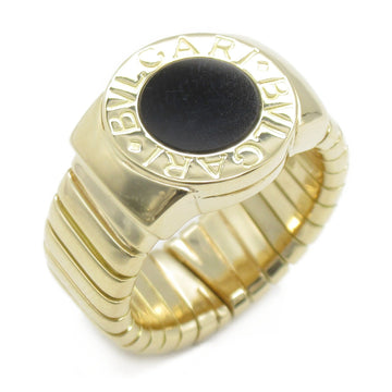 BVLGARI  Onyx Ring Ring Black K18 [Yellow Gold] Onyx Black