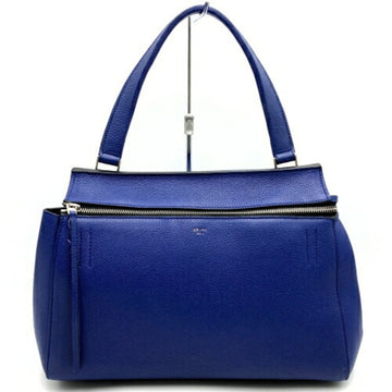 CELINE Edge Small Handbag Tote Bag Blue Leather Ladies Fashion ITIA60IM1AHE