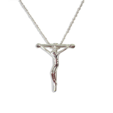 TIFFANY 925 Rosary Pendant Necklace