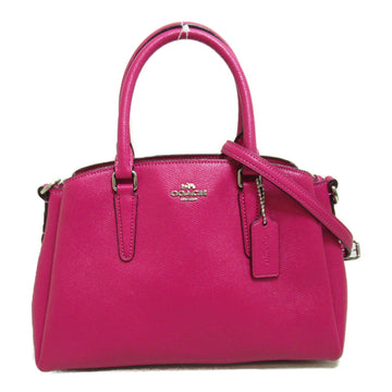COACH 2way shoulder bag Pink leather F28977SVAJN