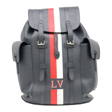 LOUIS VUITTON Christopher PM Epi Leather Backpack Black M50861