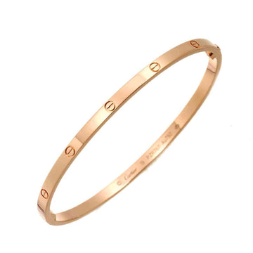 CARTIER Love Bracelet SM #19 K18 PG Pink Gold 750 Bangle