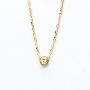 CARTIER Diamants Legers De  B7215700 Pink Gold [18K] Diamond Women's Pendant Necklace Carat/0.09