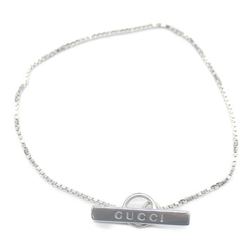 GUCCI Lariat Bracelet Silver K18WG[WhiteGold]