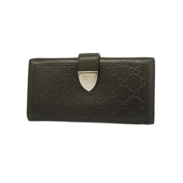 GUCCI Long Wallet ssima 231837 2149 Leather Brown Women's