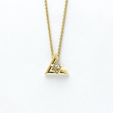 LOUIS VUITTON LV Volt One Small Pendant Q93805 Yellow Gold [18K] Diamond Men,Women Fashion Pendant Necklace Carat/0.03 [Gold]