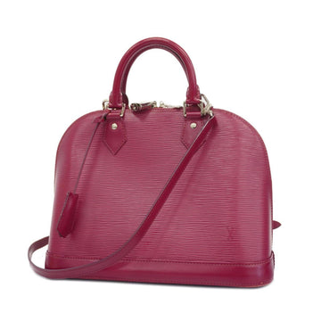 LOUIS VUITTON Handbag Epi Alma PM M40490 Fuchsia Ladies