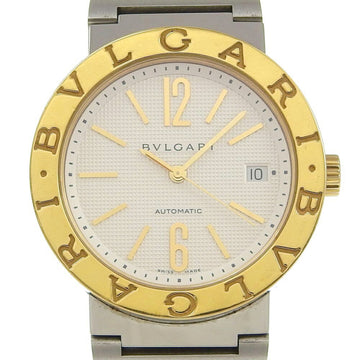 BVLGARI Bulgari Watch BB38SG Stainless Steel Automatic White Dial Men's I220823050