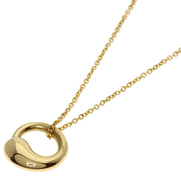 TIFFANY Circle Necklace, 18K Yellow Gold, Women's, &Co.
