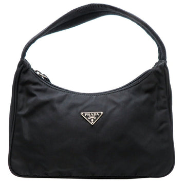 PRADA Women's Shoulder Bag MU515 Nylon Nero [Black]