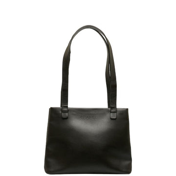 CHANEL handbag tote bag brown leather ladies