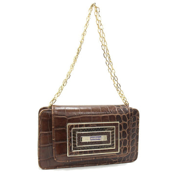 ANYA HINDMARCH Handbag Brown Leather Chain Bag Women's