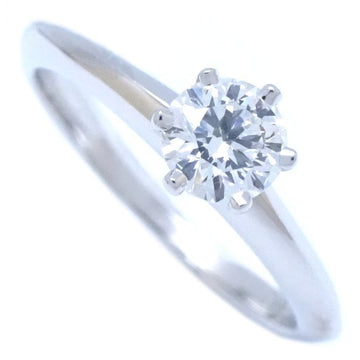 TIFFANY&Co.  Solitaire Ring, Single Diamond 0.34ct E.VVS2, Pt950 Platinum 291763