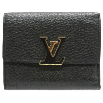 LOUIS VUITTON Portefeuille Capucines Compact XS Leather Black M68587 Tri-fold Wallet LV 0119  6B0119EA5