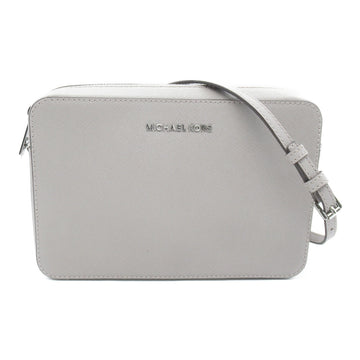 MICHAEL KORS Shoulder Bag Gray Pearl grey leather 35F8STTC9L